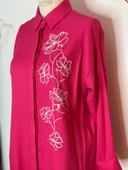 ÇİÇEK DESENLİ GÖMLEK - 6