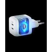 Spigen 45W USB-C 2 Port Mini Hızlı Şarj Aleti Samsung PPS 2.0 / Isı Düşürücü GaN Destekli Akım Korumalı Güç Adaptörü iPhone & Android & iPad & MacBook Type-C - ACH03717 - 9