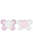 Chicco Physio Comfort Silikon Emzik 2li 0 Ay Kız - 1