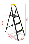 Ertekpa Leo 2+1 Basamaklı Metal Merdiven - 2