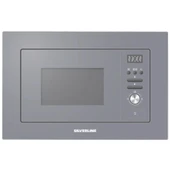 Silverline Gri Cam Ankastre Set 4'lü Paket 3457 - CS5365S01 Woklu - BO6503S01 - MW9018S02 Mikrodalga thumbnail 5