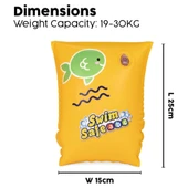 Bestway Swim Safe Şişme Kolluk 25 x 15 Cm - 5