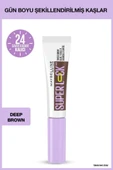 Maybelline New York Super Lock Brow Glue Kaş Sabitleyici Maskara - Koyu Kahverengi - 2