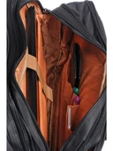 Ççs 71242 Siyah Kumaş Laptop Bölmeli Evrak Çantası - 4