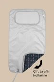 Anne Bebek Bakım Örtüsü Yenidoğan Alt Açma Değiştirme Anchor Organizer Pedi Minderi Çift Taraflı thumbnail 4