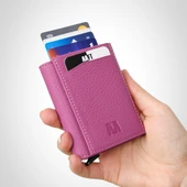 Retro 2660 Hakiki Deri Mekanizmalı Unisex Cüzdan - 8