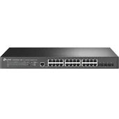 TP-LINK 24port TL-SG3428XPP-M2 2.5 GIGABIT 4-SFP 10GbE 500W YÖNETİLEBİLİR POE SWITCH thumbnail 1