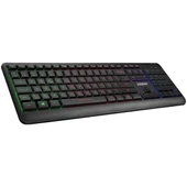 EVERST Q TR KM-1500 Siyah Kablosuz Rainbow Aydınlatmalı Q Multimedia Klavye + Mouse Set thumbnail 2