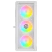 RAMPAGE 650W 80+ PROLIX MESH 4-RGB FANLI GAMING MID-TOWER PC KASASI BEYAZ - 2