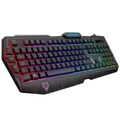 EVEREST KB-GX61 FORMULA USB RGB Aydınlatmalı 3 Makro Tuşlu Bilek Destekli Gaming Oyuncu Klavyesi thumbnail 1