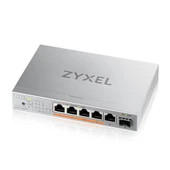ZYXEL 5port XMG-105HP 2.5-GIGABIT 1-SFP 70W POE YÖNETİLEMEZ SWITCH thumbnail 2