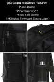 65 Lt Ortopedik Dayanıklı Büyük Boy Çok Gözlü Su Geçirmez Körüklü Kamp Trekking Outdoor Sırt Çantası - 5
