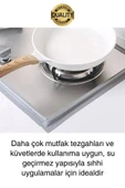 Premium Gri Ocak Tezgah Kenarı Banyo Mutfak Sızdırmaz Bant Su Geçirmez Küfe Dayanıklı 3,2 mt 1 Adet - 3