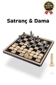 Özel Tasarım Stratejik Öğretici Zeka Geliştirici Çocuk Aile Boyu Etkinlik Eğlence Satranç Dama Seti - 2