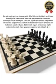 Özel Tasarım Stratejik Öğretici Zeka Geliştirici Çocuk Aile Boyu Etkinlik Eğlence Satranç Dama Seti - 4