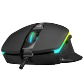 Everest RAGE-X2 Usb Siyah 800/1600/3200/4800/6400 dpi Gaming Oyuncu Mouse thumbnail 3