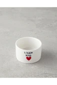 Lovely Stoneware 4'lü Çerezlik 6,5 cm Kırmızı - 2