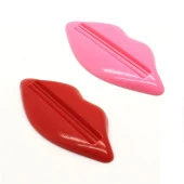 Diş Macunu Ve Krem Sıkıcı 2 Adet Dudak Tasarım Diş Macunu Sıkma Aparatı thumbnail 8