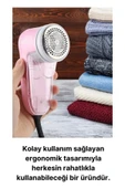 Pratik Taşınabilir Pilli Kıyafet Halı Tüy Toz Tiftik Toplama ve Temizleme Makinesi - 3