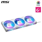MSI MPG EZ120 ARGB-W KASA FANI+KONTROL ÜNİTESİ BEYAZ 3-lü paket - 3