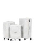 Keo-Plus Kemik 3 lü Set Silikon Kırılmaz PP Valiz - 1