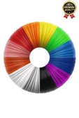 Çok Amaçlı Eğlence Hobi ABS Plastik Filament 3D Çocuk Renkli Üç Boyutlu Çizim Yazıcı Kalem Printer - 6