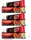 Colgate Diş Macunu Optic White 125ML Çay-Kahve-Sigara (3 Lü Set) - 1