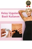 Çok Amaçlı Görünmez Çift Taraflı Dekolte Vücut Yapışkanlı Şeffaf Elbise Sabitleyici Bant 36 Parça - 5