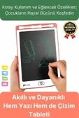 Kolay Kullanım Dayanıklı Lcd Ekranlı Kalemli Dijital Akıllı Çocuk Yazı Boyama Çizim Tableti 8,5 Inç - 1