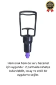 Kaliteli Dayanıklı Tüm Kupalara Uyumlu Islak Kuru Kullanım 2 Parmak Hacamat Çekme Vakum Pompası - 2
