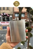 Limited Edition Sızdırmaz Paslanmaz Çelik 5 Oz Alkol Sıvı İçecek Kamp Cep Su Matarası Dayanıklı - 6