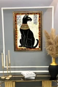 Antik Mısır Desenli Çerçeveli Duvar Tablosu 50x70cm MISIR06 RENKLİ 50 X 70 - 2