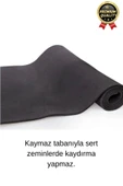 Ultra Konfor Taşıma Askılı Kalın Kaymaz Antibakteriyel Meditasyon Pilates Minderi Yoga Matı 6,5mm - 3