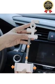Çok Amaçlı Dayanıklı 360 Derece Dönebilen Ayarlanabilir Dikiz Aynasına Takılabilen Telefon Tutucu - 4
