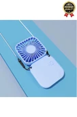Çok Fonksiyonlu Taşınabilir Sessiz Serinletici Şarjlı Fan Masaüstü Ve Boyun Askılı Mini Vantilatör - 2