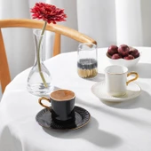 Schafer Glossy 2 Kişilik Kahve Fincan Seti 4 Parça-Asorti07 - 1