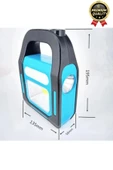 Çok Amaçlı Güneş Enerjili Powerbank USB Şarj Edilebilir Su Geçirmez Solar Işıldak Fener Kamp Lambası - 2