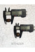 20 Mm Oval Kahve Ahşap Boncuk - ( 20 Adet ) - 2