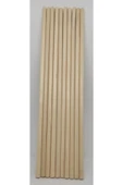 Makrome Çubuğu Ham 40 Cm Uzunluk-10 Mm Kalınlık (1 Paket 10 Adet) - 2
