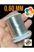 Bakır Çiçek teli 0,60 mm - Takı teli - Hobi Teli - 1 Makara - 1