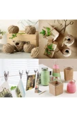 Natural Jüt Ip - Kendir Ip - Hasır Ip - Süsleme Ve Hobi Ipi Kraft Süsleme Magnet Kutuları Süsleme - 2