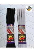 2 Adet Beyaz ve Siyah Bel Paça Don Lastiği ( Yassı ) 2 X 10 Metre - 1