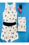 % 95 Pamuklu Unisex Çocuk Atlet Boxer I?Ç Çamaşir Takimi - 1