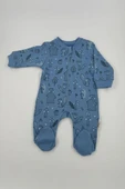 Unısex Bebek Baskılı Tulum Salopet thumbnail 1