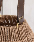 English Home Abbie Hasır Örgü Fener Koyu Kahverengi 30cm - 3
