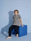 Erkek Çocuk Dinazor Desenli  Pijama Takımı - 1