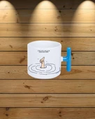 KİŞİYE ÖZEL TASARIM PREMİUM T KUPA BARDAK - 1