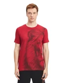 Galatasaray Orijinal Lisanslı Aslan Baskılı T-Shirt - 7