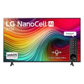 LG NanoCell 55NANO81T6A 4K Ultra HD 55" 140 Ekran Uydu Alıcılı webOS Smart LED TV - 1