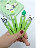 Mini Şekilli Falçata Maket Bıçağı - Sevimli Bambu - 3